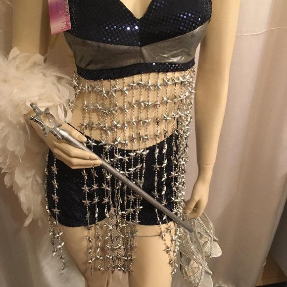 RARE gorgeous vintage y2k custom pixie dress ! - Picture 10 of 14